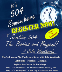 2nd Annual 504 Conference Series