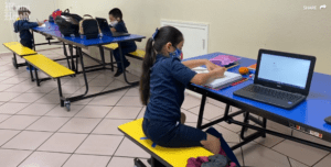 First day of school at Miami Charter Community School in Florida City