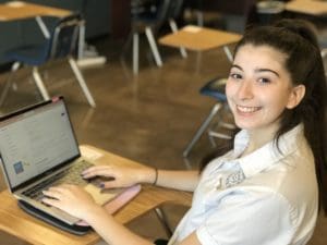 Pinecrest senior AP computer science award 2021 FCSA - Florida Charter School Alliance