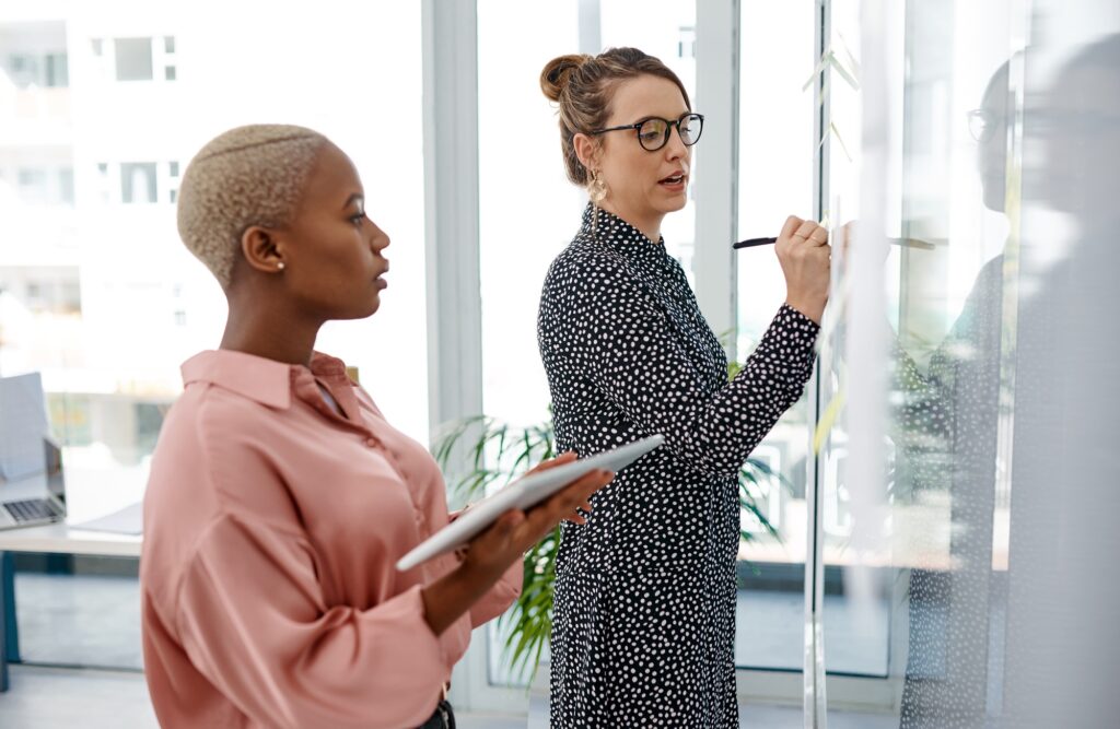 Considering new concepts to add to their creative campaign