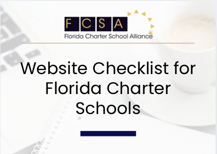 website checklist image FCSA - Florida Charter School Alliance