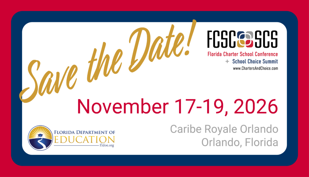 SaveTheDate2026 FCSCSCS FCSA - Florida Charter School Alliance