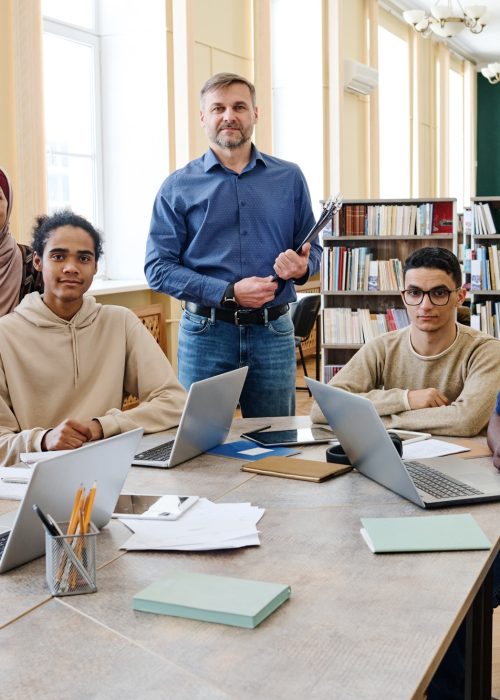 Teacher And His Students